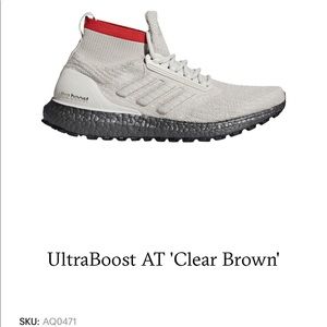 NWT Adidas Ultraboost All Terrain - Clear Brown